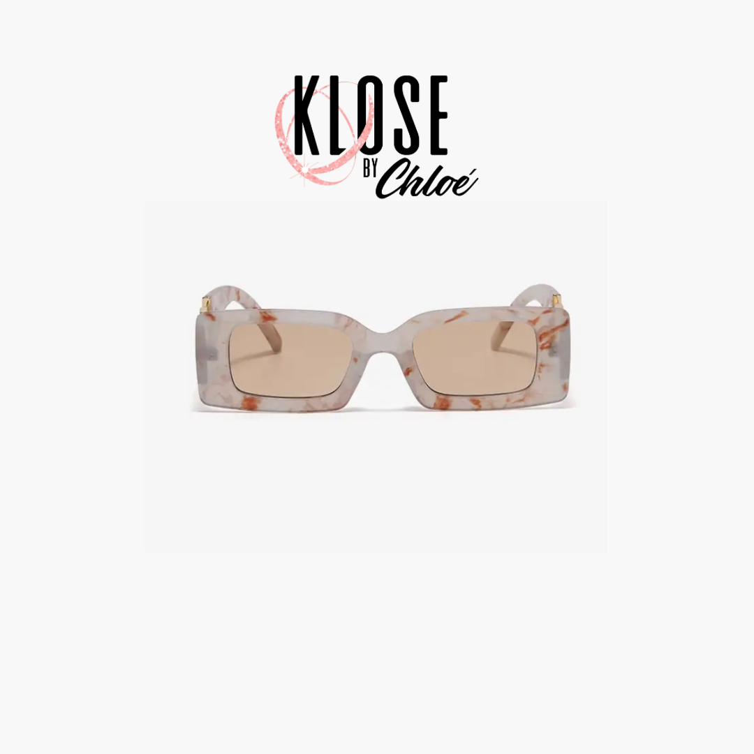 LEAH  Square Vintage Sunglasses