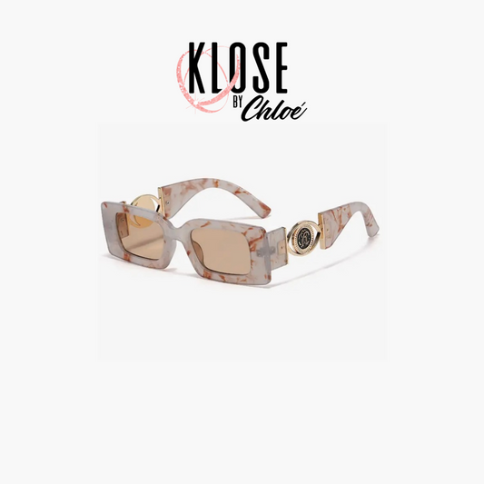 LEAH  Square Vintage Sunglasses